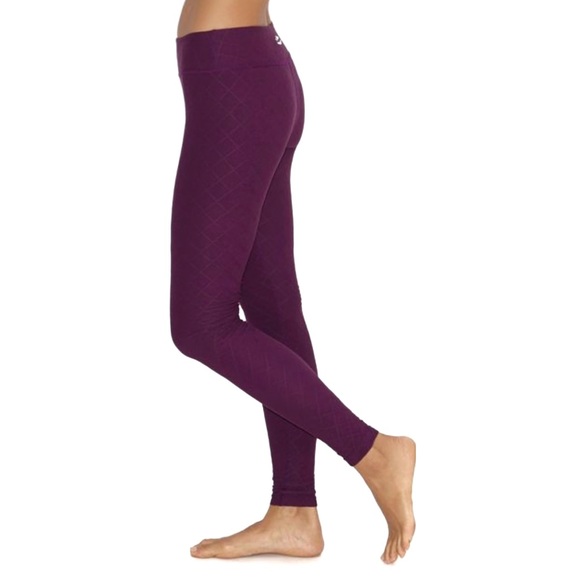 Beyond Yoga Pants - Beyond Yoga Can’t Quilt You Wild Plum Leggings Beyond Yoga Pants - Beyond Yoga Can’t Quilt You Wild Plum Leggings